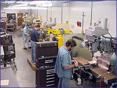 machine shop workers
