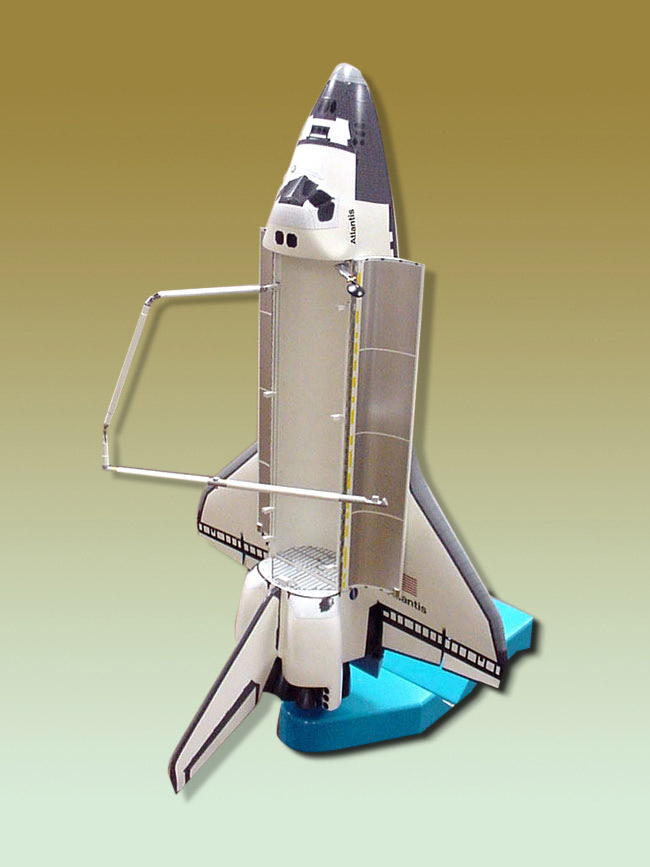 1-50 scale space shuttle model