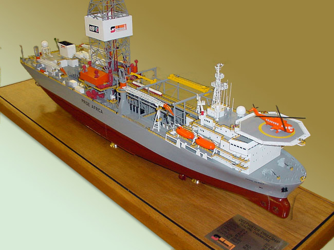 Drill ship model