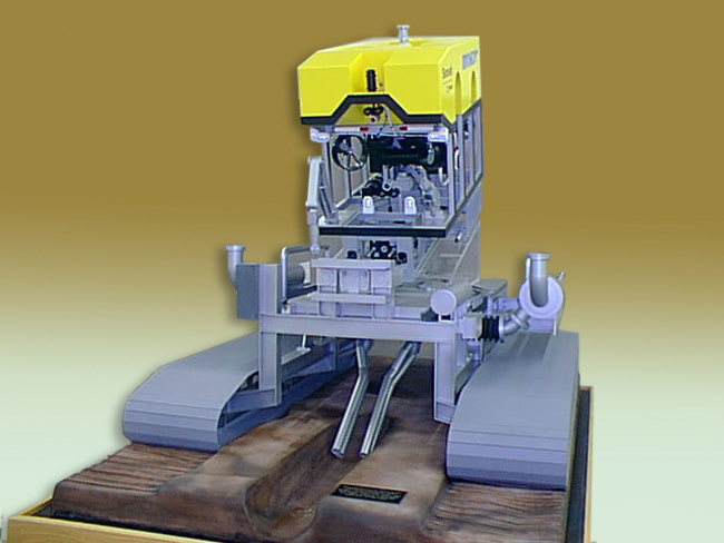 Seafloor trencher model