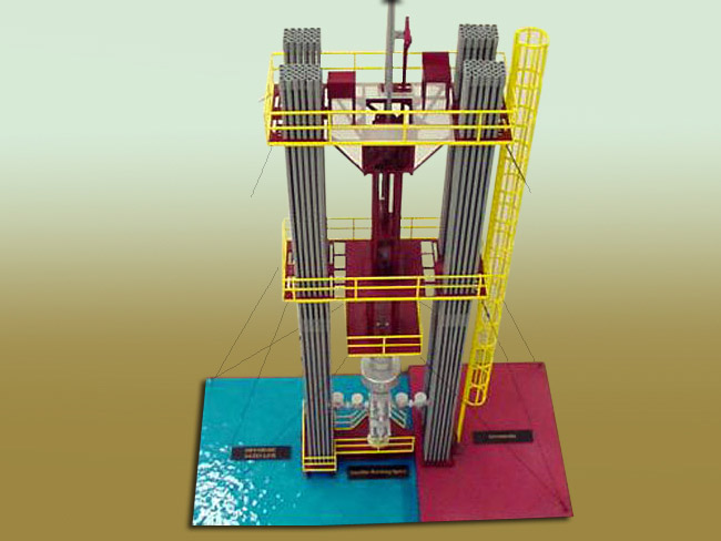 Work over rig model