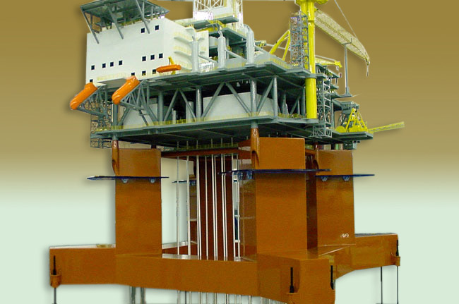 Offshore platform model