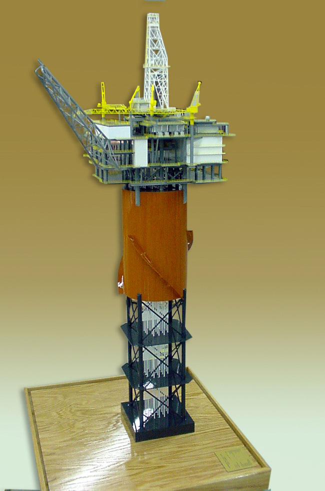 Truss spar model