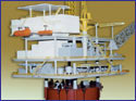 Spar platform model