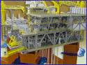 Offshore platform scale model