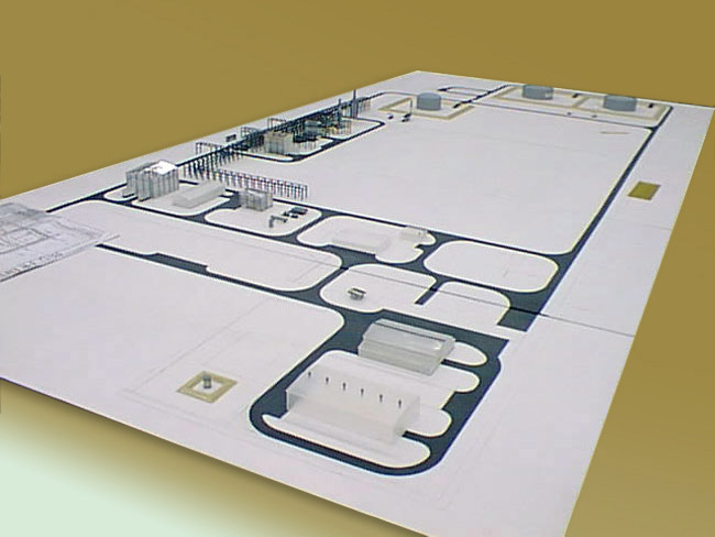 Plant-site scale model