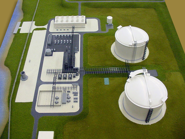 LNG site model