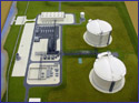 LNG site model