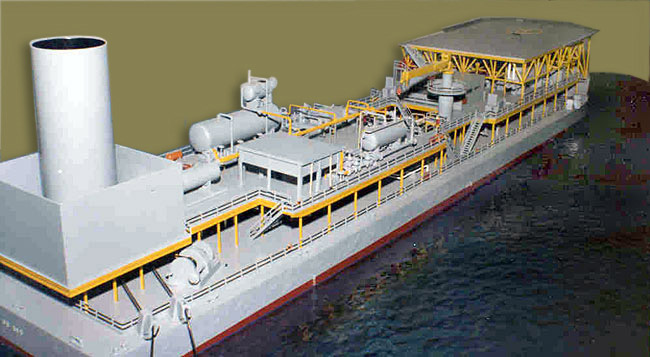 Barge model
