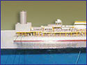 Barge scale model