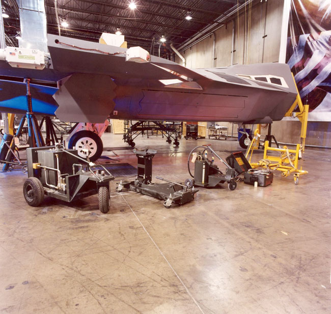 F-22 landing gear trainer