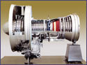 Turbine engine mockup