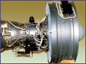 Quarter scale aircraft engine mockup
