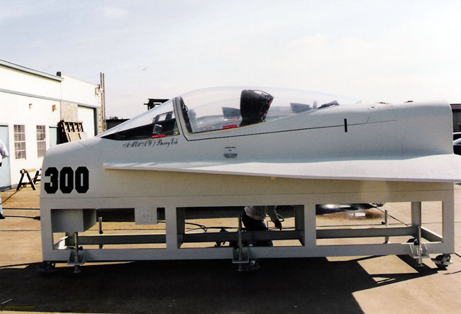 F-18 cockpit trainer