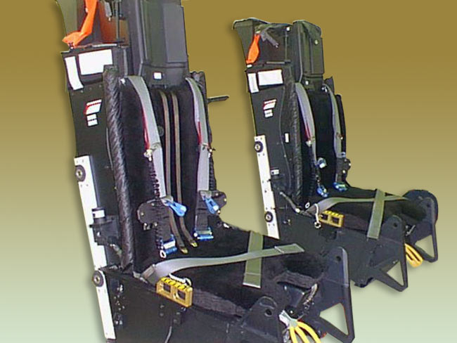 ACES II simulated ejection seats